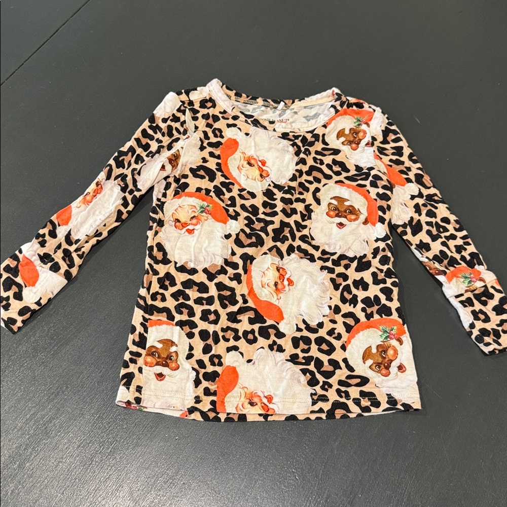 Posh Peanut Lana Claus Classic Pajama Set 2T - Picture 2 of 7